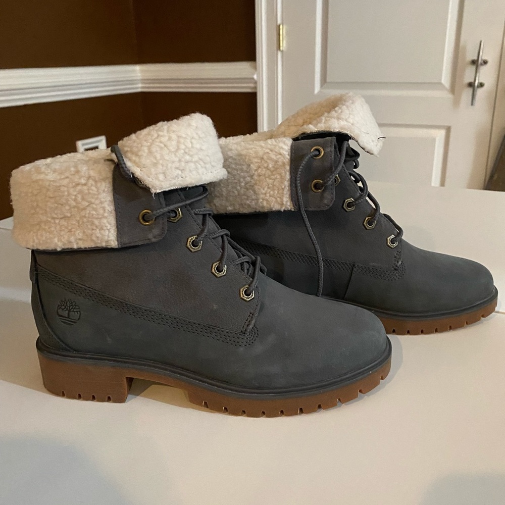 Women’s Jayne Waterproof TeddyFleece Fold Down Boot